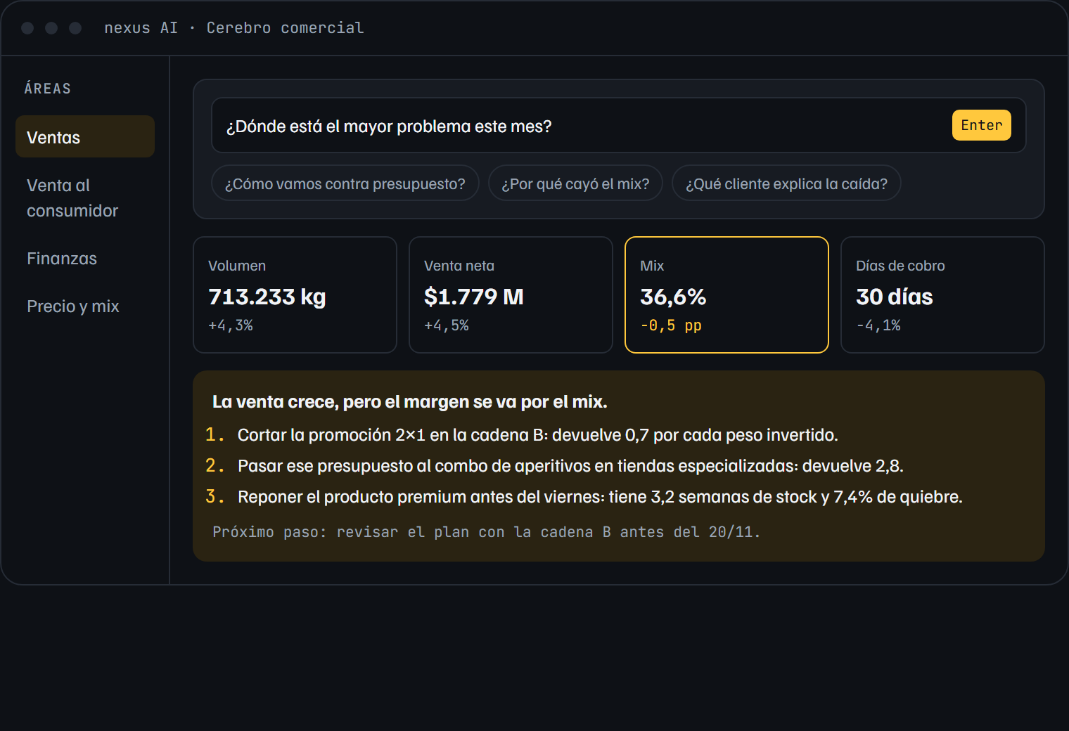 Cerebro comercial